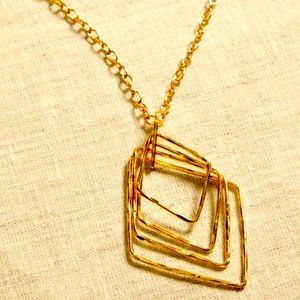 NWT BANANA REPUBLIC‎ TIERED DIAMOND NECKLACE | AUREUS + ARGENT